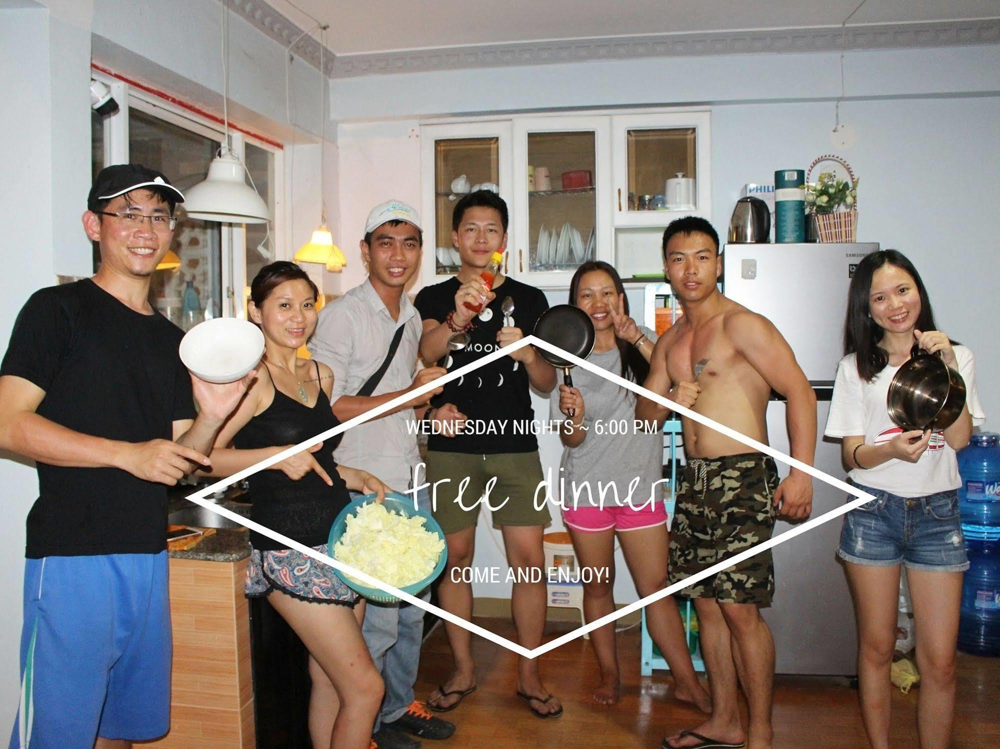 Hi Da Nang Beach Hostel グーハインソン区 エクステリア 写真